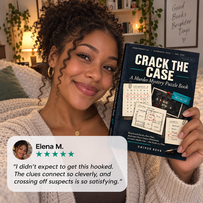 Crack The Case - A murder Mystery Puzzle Book
